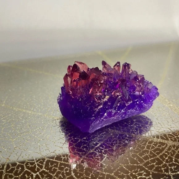 House decoration ~ Purple & pink crystal cluster decoration ππ - Picture 8 of 16